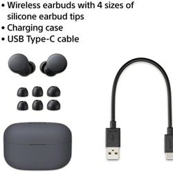 Sony WFLS900 N/B Headphones (BT)