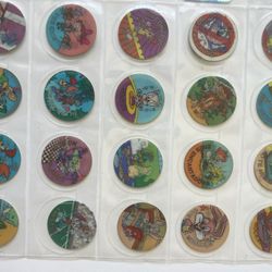 Vintage Looney Tunes Tazos De Sabritas Mexico 1994 Lenticulares Tazos Lot Of 40 Tazos 
