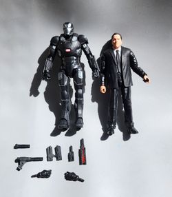 $25 Firm - Marvel Legends War-Machine & Happy Hogan Figures - SOLD AS A SET ONLY
