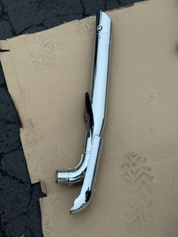 OEM Triumph Bonneville Bobber / Speedmaster Exhaust Muffler RH (contact info removed) Chrome