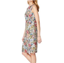 knee length dresses for ladies rhythmic flounce short dress main image 1