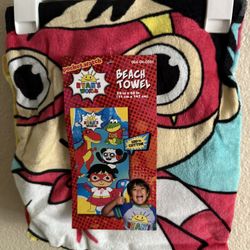 Ryan’s World Beach Towel