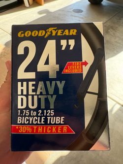 1 New bike tire tube 24”