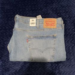 Levis 502 Jeans Tapered Size 48x30 Men
