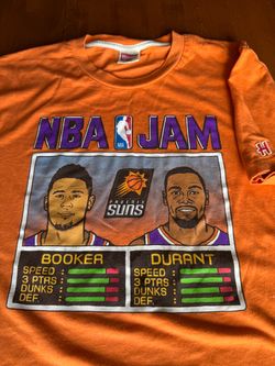 NBA Jam Phoenix Suns Booker & Durant T-Shirt