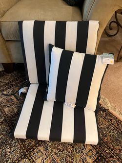 Black & White Outdoor Cushions