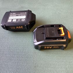 Worx 20 volt Battery aftermarket