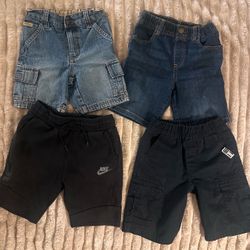 Boys shorts lot Nike, Levi’s and more 6/7