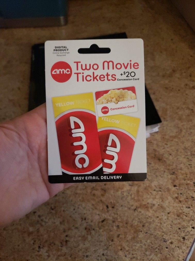 2 Movie Tickets And $20 Concession