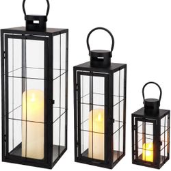 LANTERNS SET OF 3 