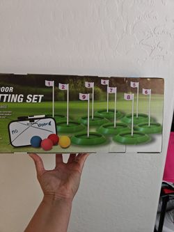 Golf putting set