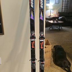 Back Country Skis Rossignol 4 C's Kevlar Carbon Vas  Ski'sWith Tyyrolla Free Flex Bindings