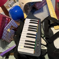 PS3 PlayStation 3 Rock Band 3 Wireless Keyboard 96161 Harmonix - NO DONGLE