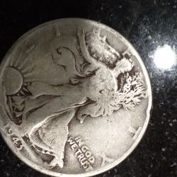 1943  silver   half -dollar