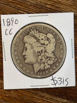 1890-CC Morgan Dollar VG-F Carson City Silver $1 Better Date