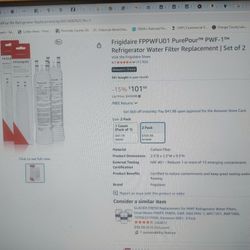 2-Pack Frigidaire Water Filters 