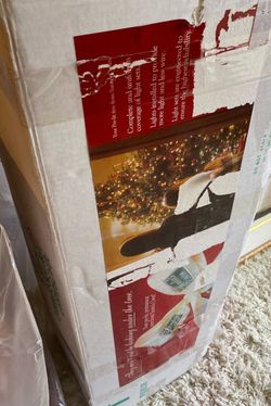 Christmas Tree Artificial 5 Feet Tall with Lights Excellent Preowned Condition Used Few times