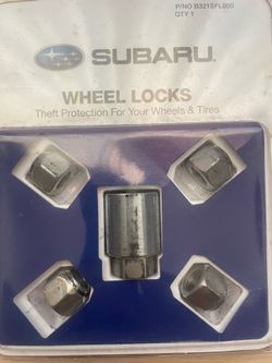 Subaru wheel locks