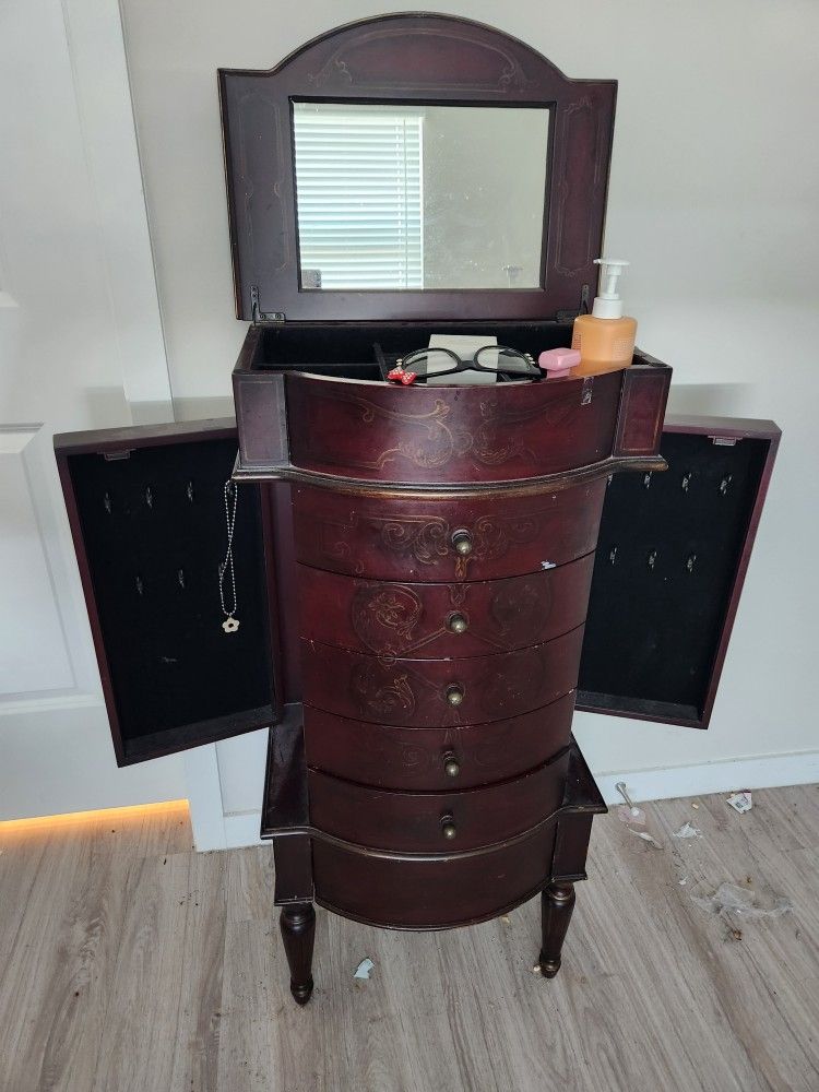 Antique Jewelry Dresser