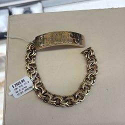 10kt Chino Link Bracelet 48.8 Grms 