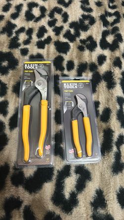 Klein 10in and 6in pump pliers