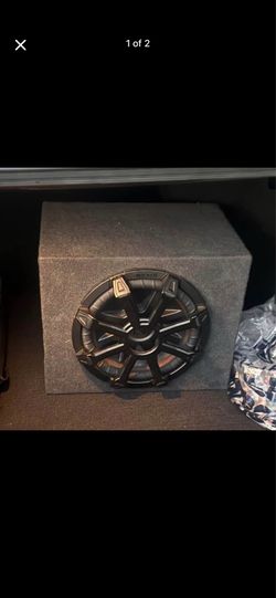 Kicker 10m subwoofer & amplifier