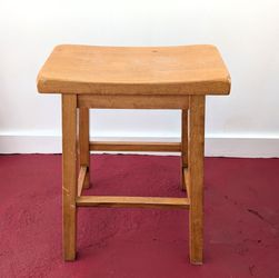 Counter Stool Wood Stool Plant Stand