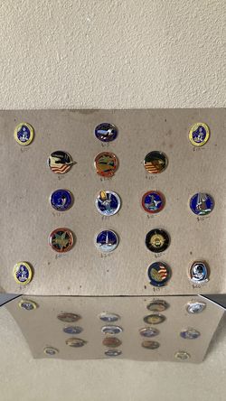 NASA Space Shuttle Pins