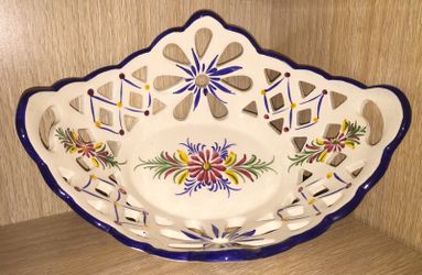 Ceramic bowl made in Portugal