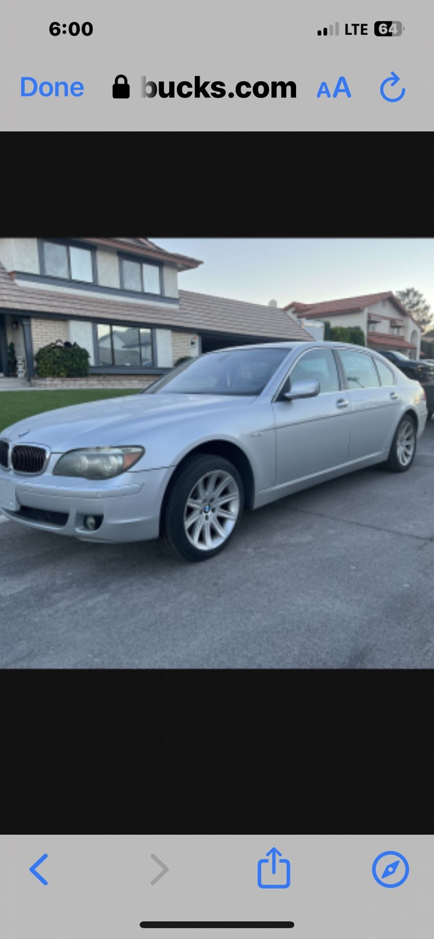 2006 BMW 750 Li (Big Body Beamer) for Sale in Las Vegas, NV OfferUp