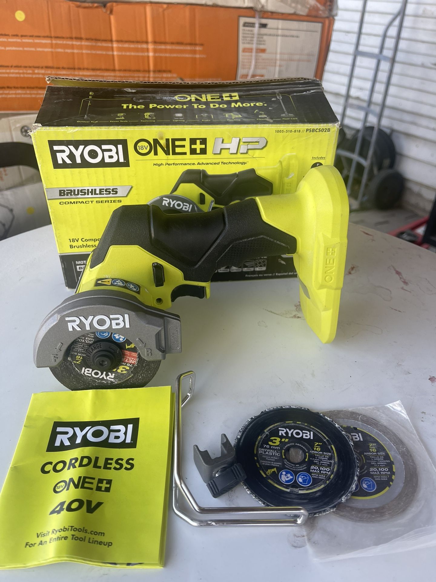 RYOBI ONE+ HP 18V Brushless Cordless Compact Cut Off Tool (Tool Only