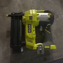 New ryobi one + 18 ga straight nailer 