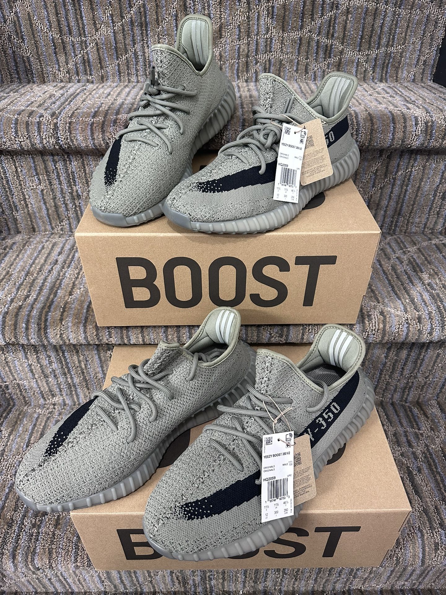 adidas gazelle silver green womens Yeezy Boost 350 V1 Moonrock – Flower Kickz main image 0
