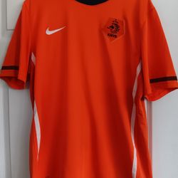 Netherlands World Cup Home Jersey Size Large 