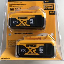 DeWalt 5AH 20V Pack