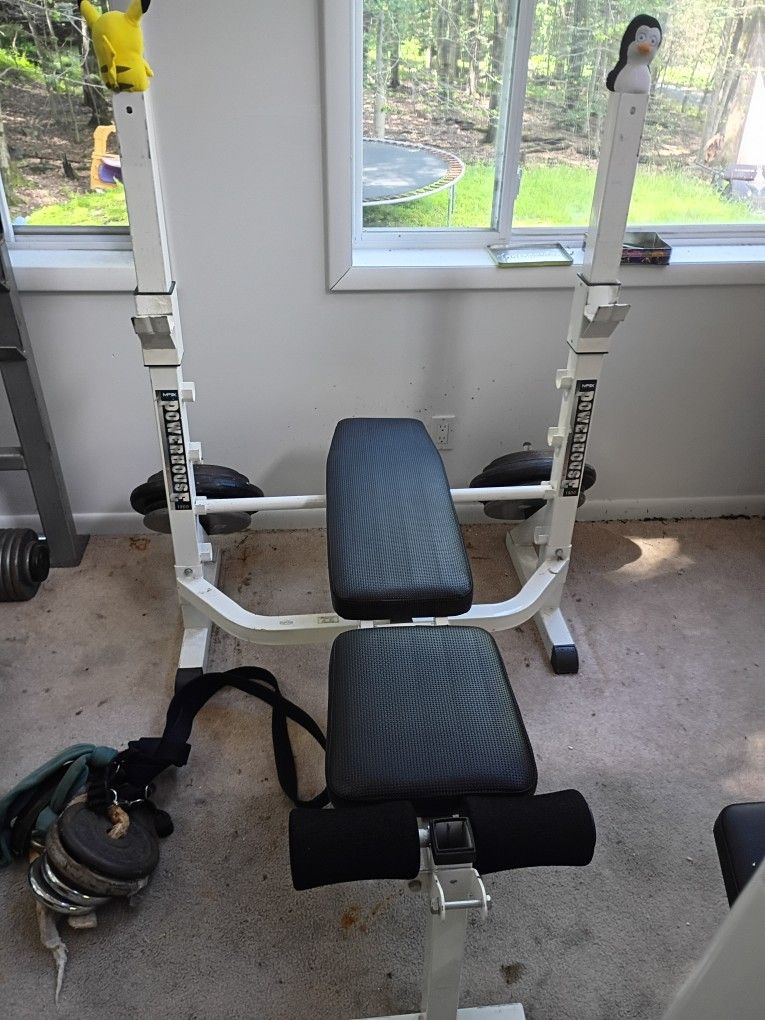 incline, flat, decline olympic bench press