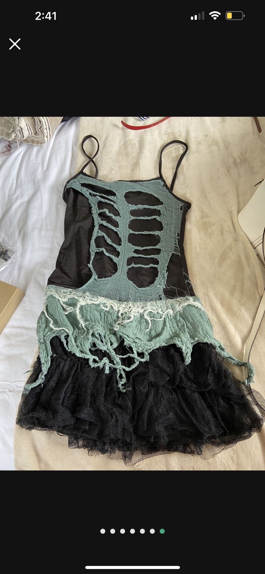 ZOMBIE HALLOWEEN COSTUME S/M 