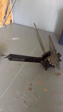 15 lbs Fluke digger style boat anchor - kayak anchor, fishing