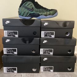 Nike Foamposites Pro Pine Green Size 9.5