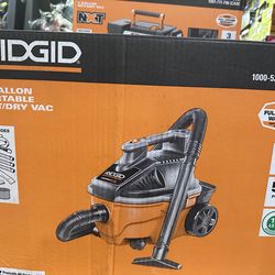 Ridgid 4 gallon wet dry vac only asking $120 (financing available)