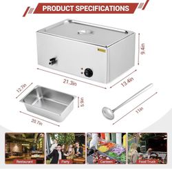 Electric Stainless Steel Buffet Food Warmer
