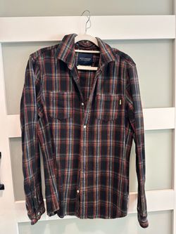 Scotch & Soda Men’s Button-Up Shirts – 4 Shirts Bundle