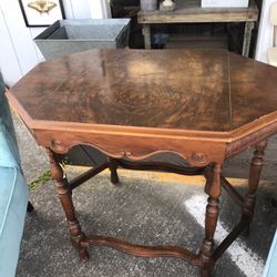 6 Leg Vintage Console Table