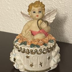 Cherub Angel Trinket Box
