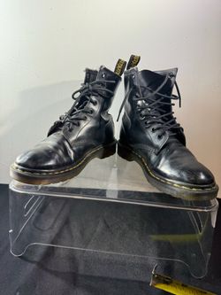Dr. Martens 1460 Black Leather 8-Eye Boots Size US 7 UK 5