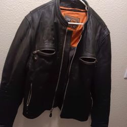 Motorcycle Jacket- Classic Leather Gear 