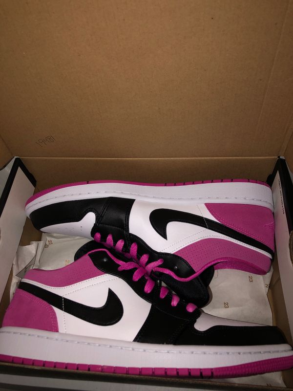 air jordan 1 low hot pink