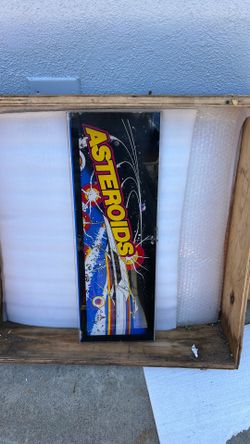 Asteroids Arcade marquee