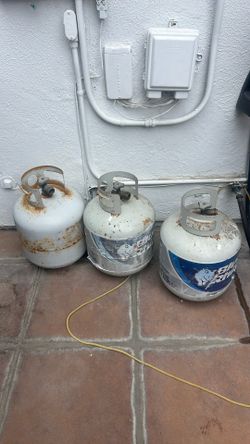 Propane tanks