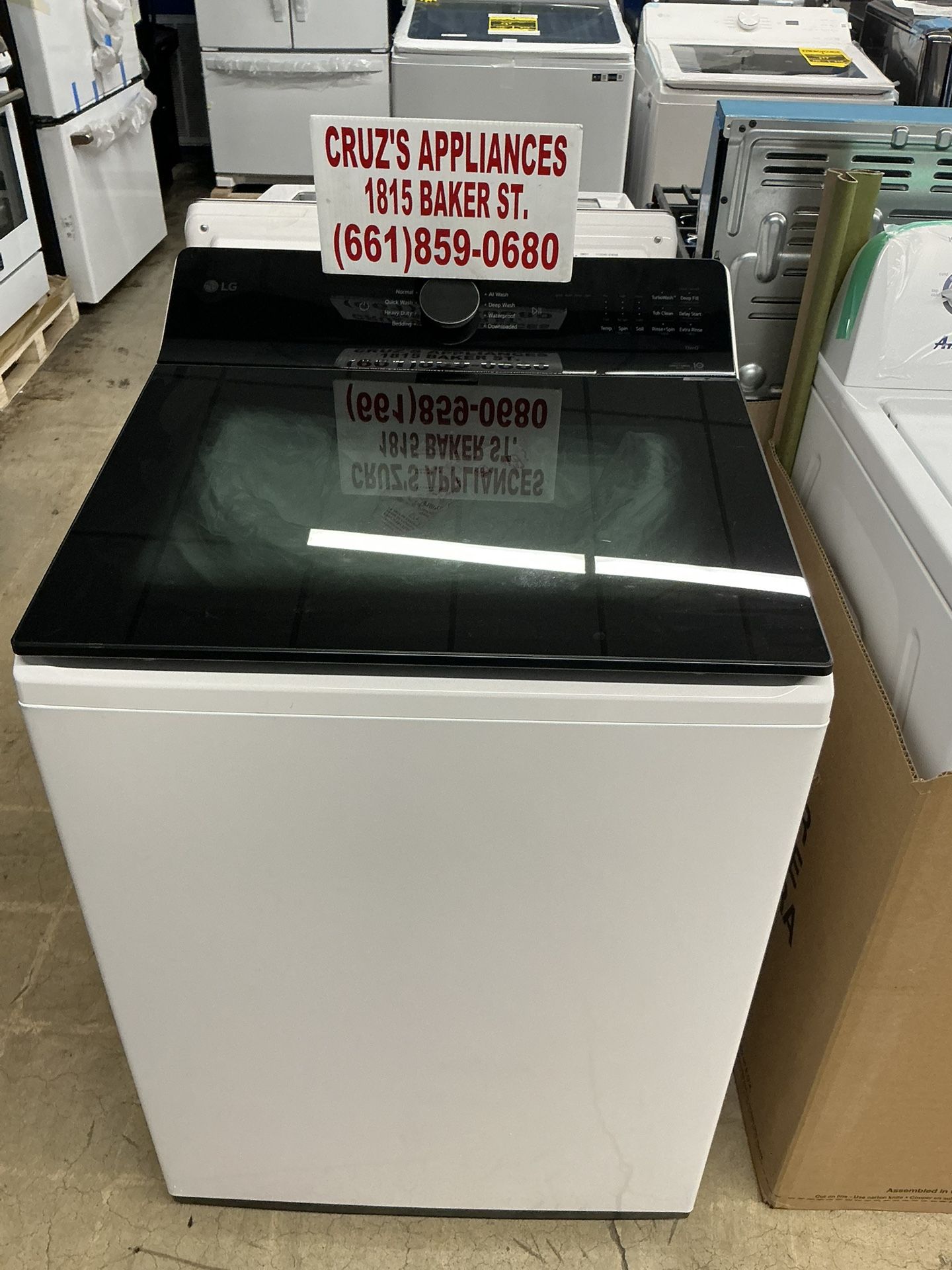 Cruz S Appliances Sales Brand New LG Washer